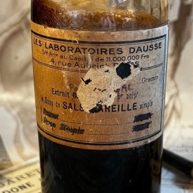 Extract for Sarsaparilla Syrup - Antique Pharmacy Bottle - Apothecary