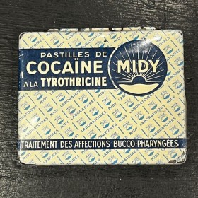 Cocaine lozenges box - From...