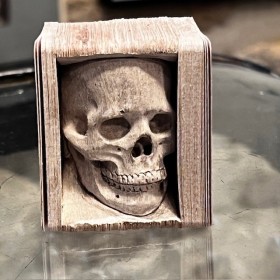 Mémento Mori sculpté dans...