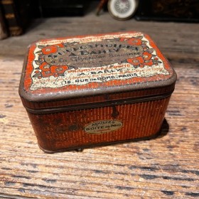 Antique suppository box...