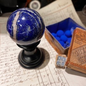 Ball of Lapis-Lazuli from...