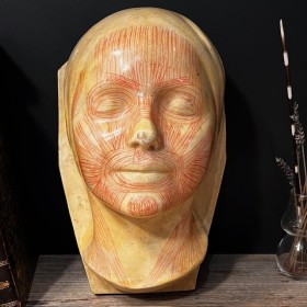 Antique study mask by...