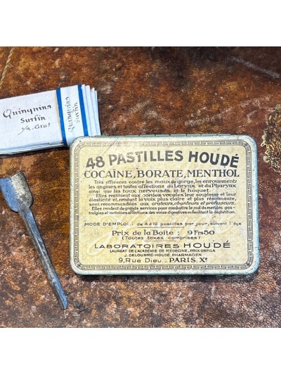 Boîte de pastilles à la...